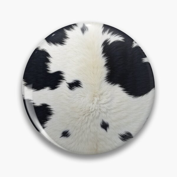 Item preview, Black Cowhide, Modern Cowhide Faux Leather, Cow Skin Print Pattern designed and sold by svarupa.