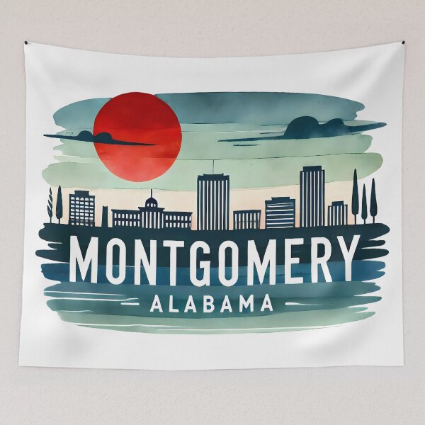 Item preview, Montgomery Alabama designed and sold by HowToCanadian.