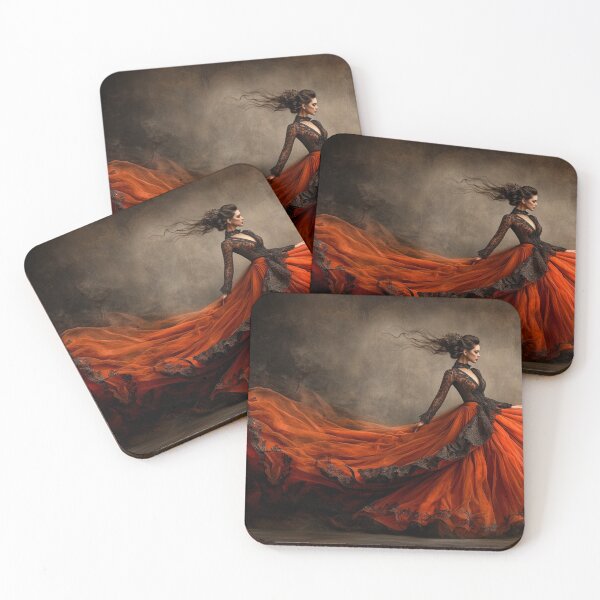 Item preview, Art-nouveau Elegant Lady in a Decoration Dress designed and sold by DigiCre8.