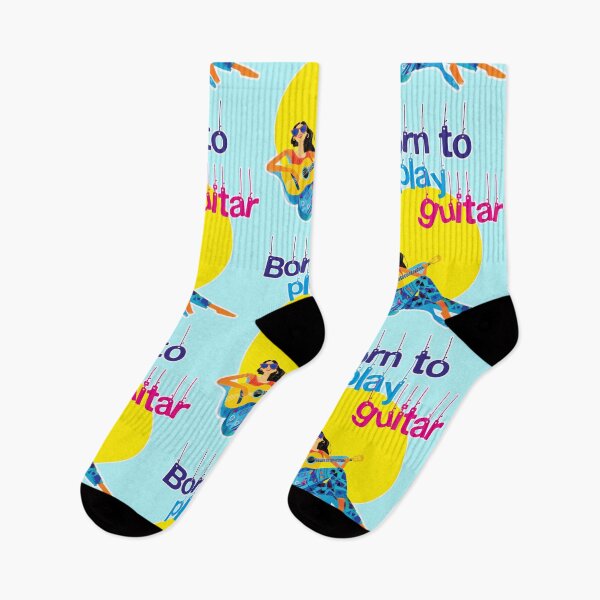 Item preview, Born to play guitar, quote designed and sold by Mauswohn.