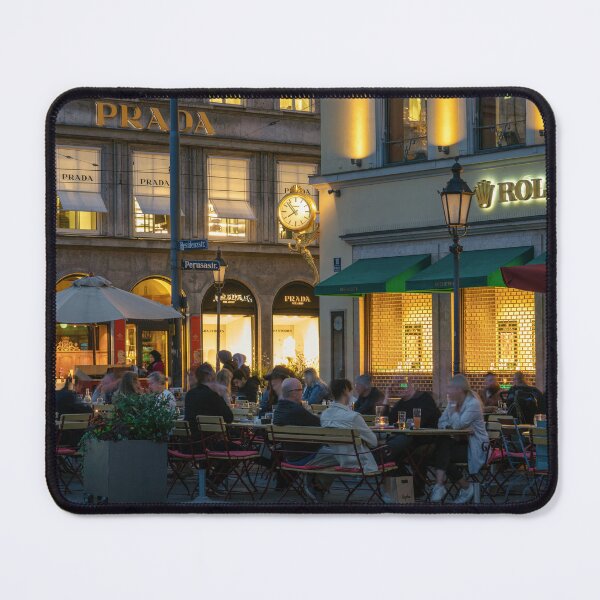 Item preview, Cafes and shops in Maximilianstrasse in Munich, Germany designed and sold by WorldScenery.