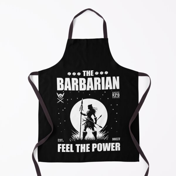 Item preview, Barbarian – Feel the Power. Barbarian Roleplaying Game designed and sold by RetroMaritalArt.