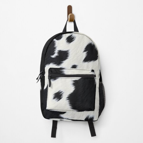 Item preview, Black Cowhide, Modern Cowhide Faux Leather, Cow Skin Print Pattern designed and sold by svarupa.