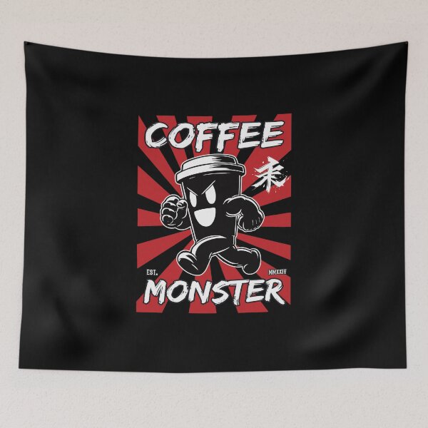 Item preview, Coffee Monster – For the Coffee Fan designed and sold by RetroMaritalArt.