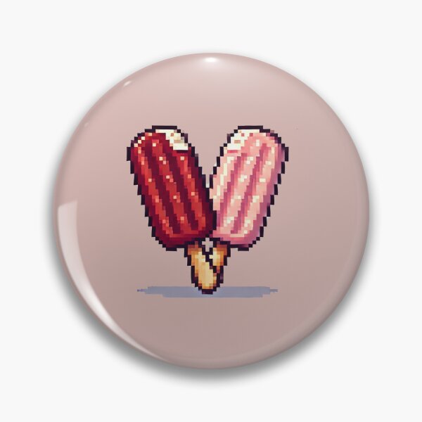 Item preview, Just Red&Pink Ice Cream Bars designed and sold by Fontible.