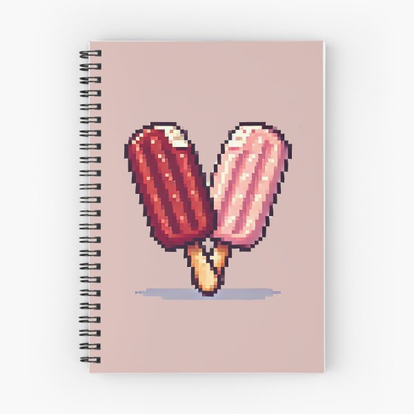 Item preview, Just Red&Pink Ice Cream Bars designed and sold by Fontible.