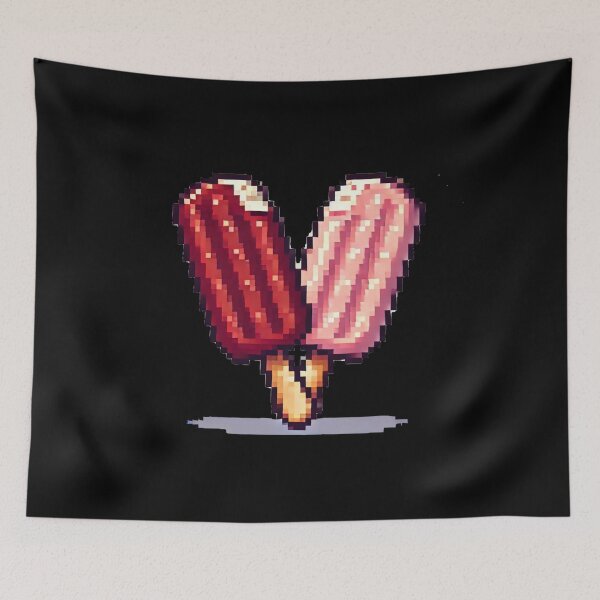 Item preview, Just Red&Pink Ice Cream Bars designed and sold by Fontible.