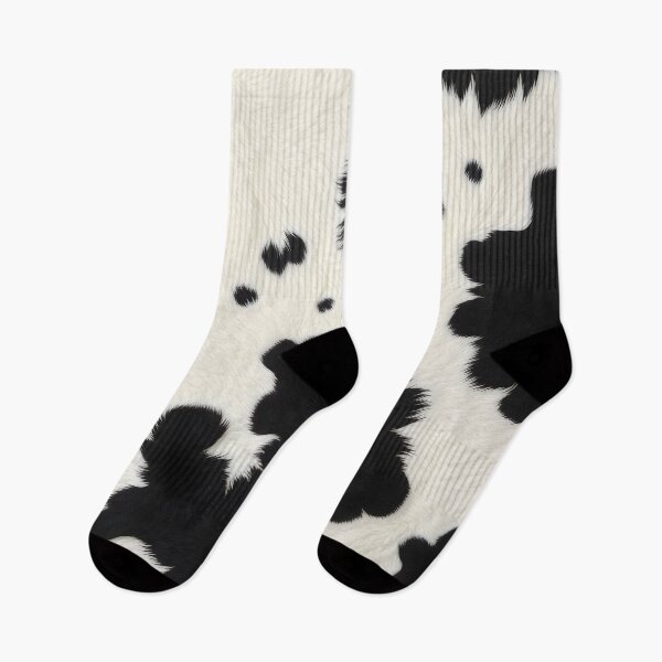 Item preview, Black Cowhide, Modern Cowhide Faux Leather, Cow Skin Print Pattern designed and sold by svarupa.