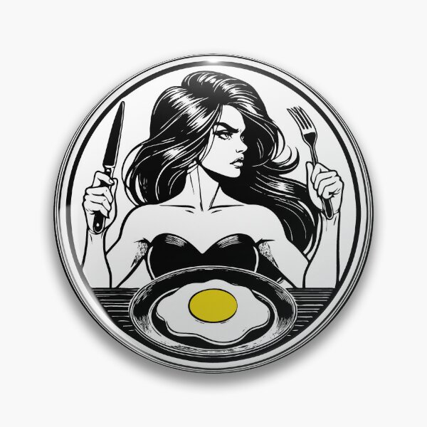 Item preview, Fried egg & style – the perfect breakfast! designed and sold by RetroMaritalArt.