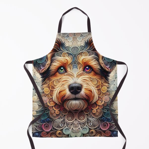 Item preview, Teddy Roosevelt Terrier Abstract designed and sold by Wags & Tails.