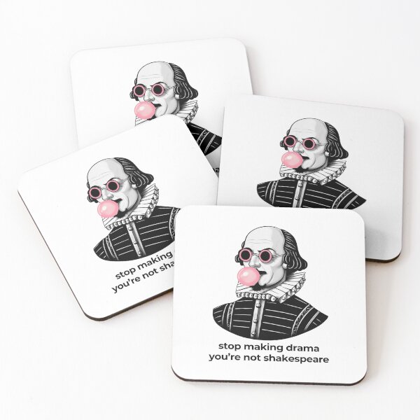 Item preview, Playful Shakespearean Figure | Funny Bubblegum  designed and sold by Colorful-Garden.