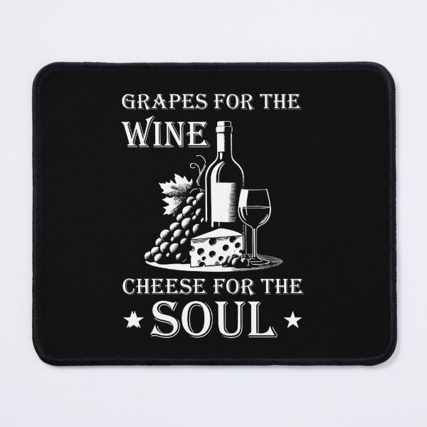 Item preview, Wine and cheese – pleasure for the soul designed and sold by RetroMaritalArt.