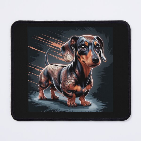 Item preview, A small but brave dachshund with a beautiful muzzle designed and sold by Peters50.