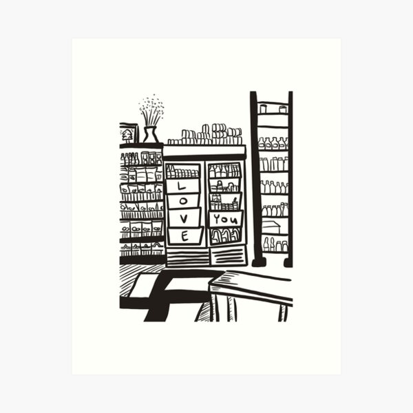 Item preview, Super Market designed and sold by HellenLeeStudio.