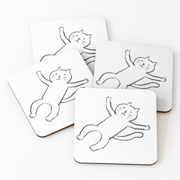 Item preview, Cat Lying Down With Arms Outstretched designed and sold by Hitomi  Teira.