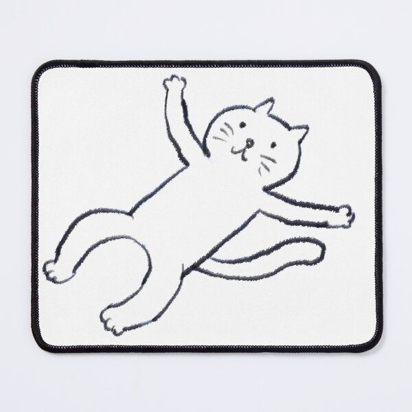 Item preview, Cat Lying Down With Arms Outstretched designed and sold by Hitomi Teira.