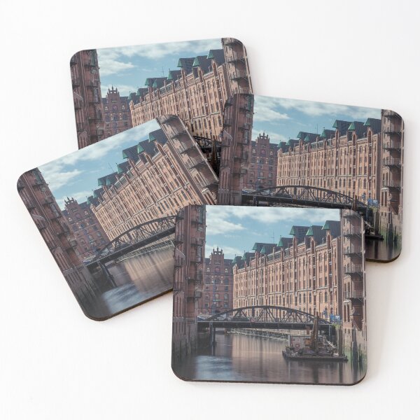 Item preview, Speicherstadt architecture in Hamburg, Germany designed and sold by WorldScenery.