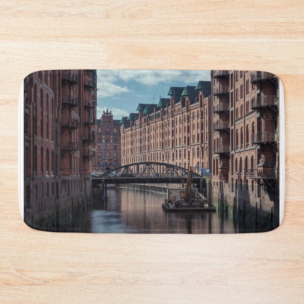 Item preview, Speicherstadt architecture in Hamburg, Germany designed and sold by WorldScenery.