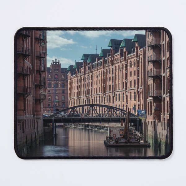Item preview, Speicherstadt architecture in Hamburg, Germany designed and sold by WorldScenery.