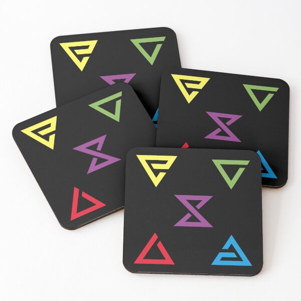 Item preview, Witcher Signs - Quen Igni Axii Aard Yrden Shapes (Square Design) designed and sold by SlightlyUnreal.