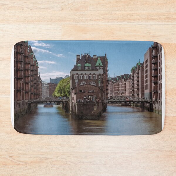 Item preview, The Speicherstadt Riverside in Hamburg, Germany designed and sold by WorldScenery.