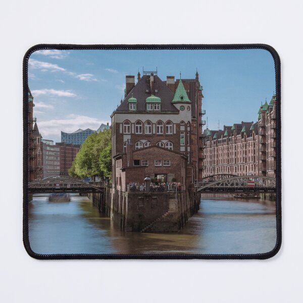 Item preview, The Speicherstadt Riverside in Hamburg, Germany designed and sold by WorldScenery.