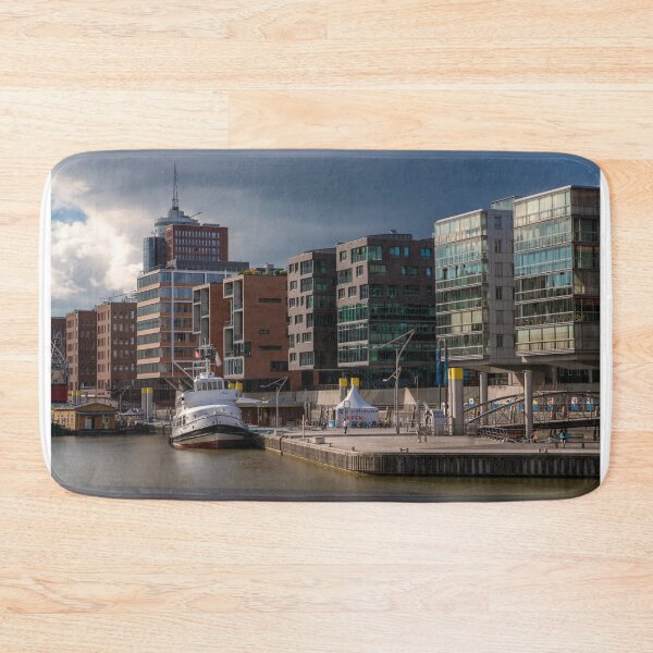 Item preview, Riverside view of HafenCity in Hamburg designed and sold by WorldScenery.