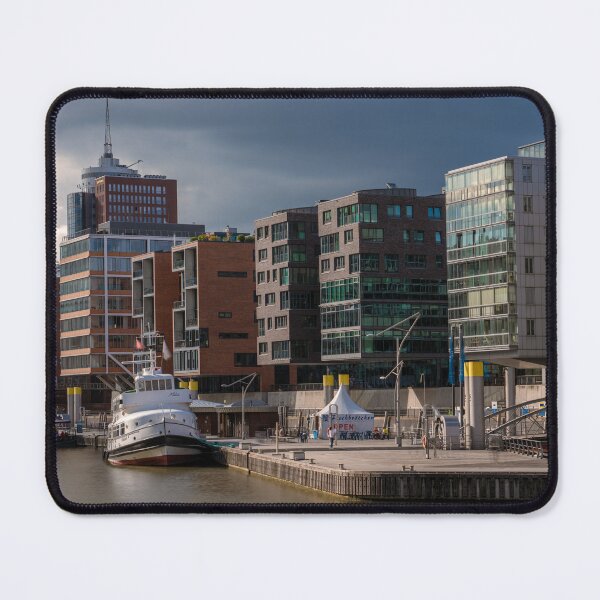 Item preview, Riverside view of HafenCity in Hamburg designed and sold by WorldScenery.