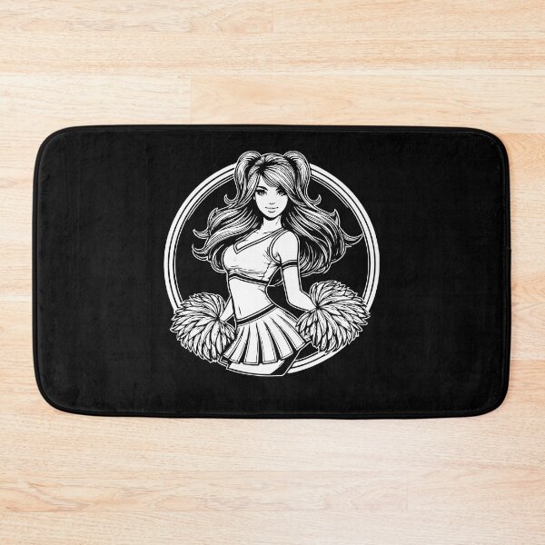 Item preview, Cheerleader Comic Girl - Cheerleading Design designed and sold by RetroMaritalArt.