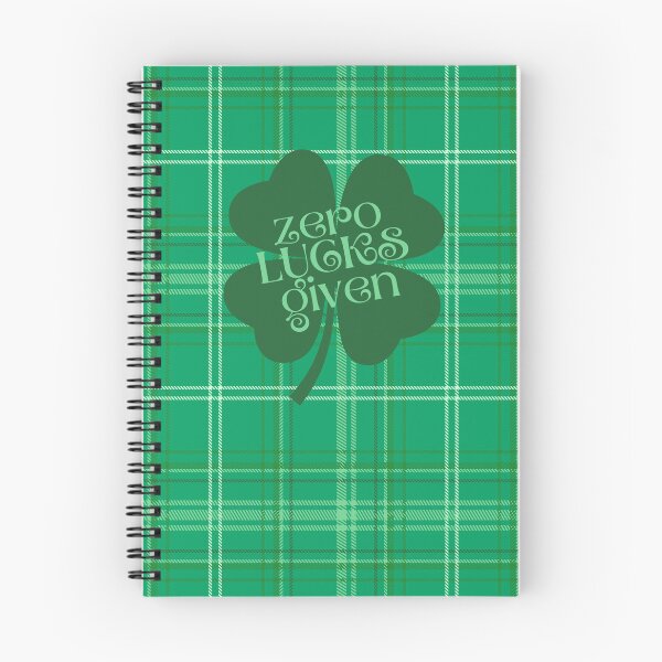 Item preview, Zero Lucks Given, Four Leaf Clover designed and sold by HeatherElspeth.
