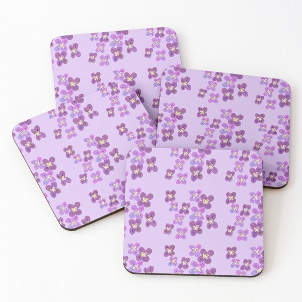 Item preview, Violets on Lavender  designed and sold by JaygiesDesign.