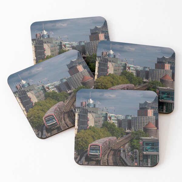 Item preview, View of the Railway Tracks at St. Pauli in Hamburg, Germany designed and sold by WorldScenery.