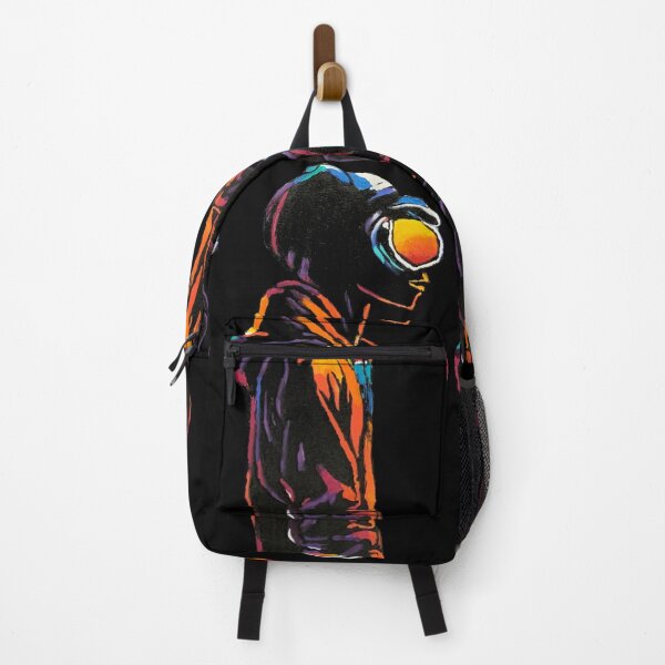 Item preview, Neon Silhouette Portrait Street Art designed and sold by FreebirdFunnday.