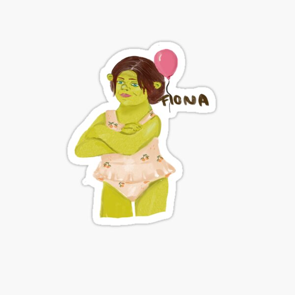 Vista previa del artículo con la obra «Fiona – Shrek», diseñado y vendido por jeawol.