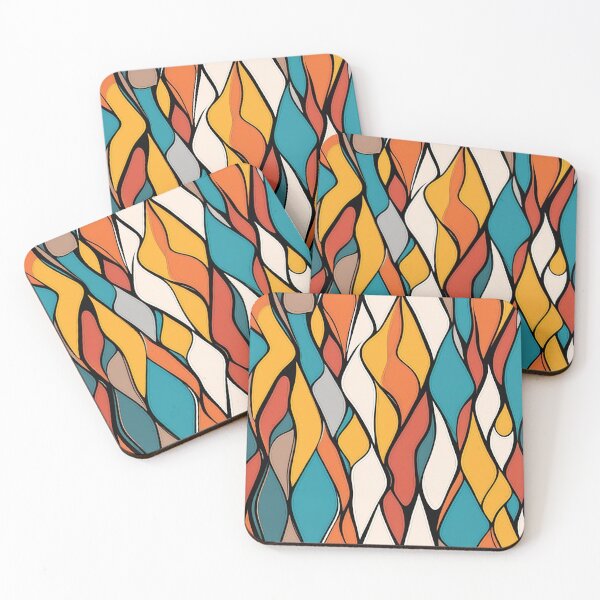 Item preview, Unusual Shapes Pattern  designed and sold by Domo-Design.