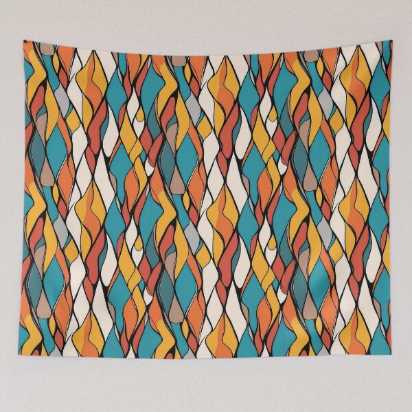 Item preview, Unusual Shapes Pattern  designed and sold by Domo-Design.