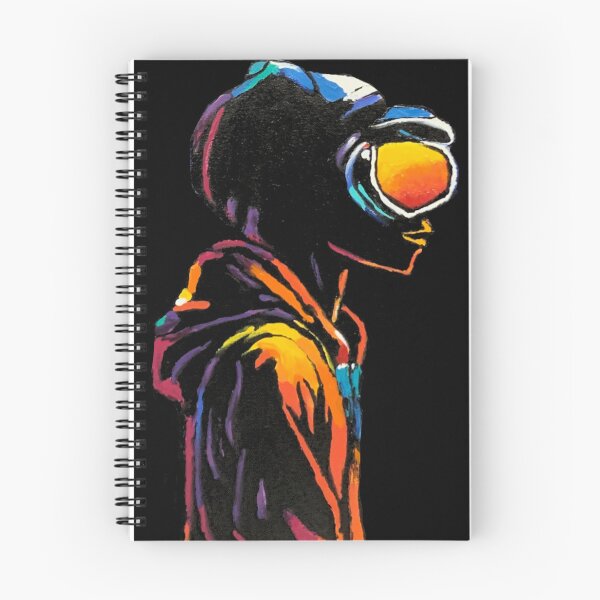 Item preview, Neon Silhouette Portrait Street Art designed and sold by FreebirdFunnday.