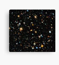 Hubble extremes tiefes Feld Leinwanddruck