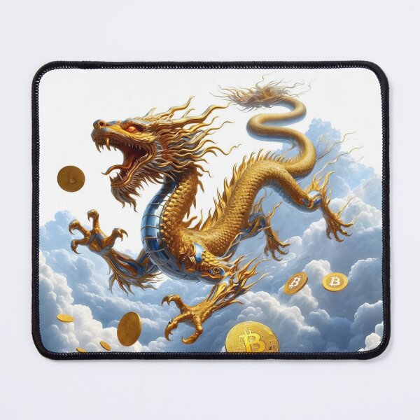 Item preview, BTC with the Dragon,Bitcoin art,BTC designed and sold by 1SINGHA.