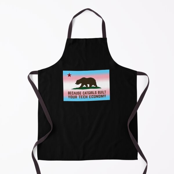 Item preview, California Trans Pride Flag: Because Catgirls Built Your Tech Economy designed and sold by OutliersGeorg.