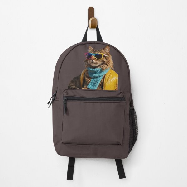 Item preview, Cool Cat Vibes – Trendy Hipster Cat with Sunglasses & Scarf | Stylish Design designed and sold by DigitalTouchArt Store.