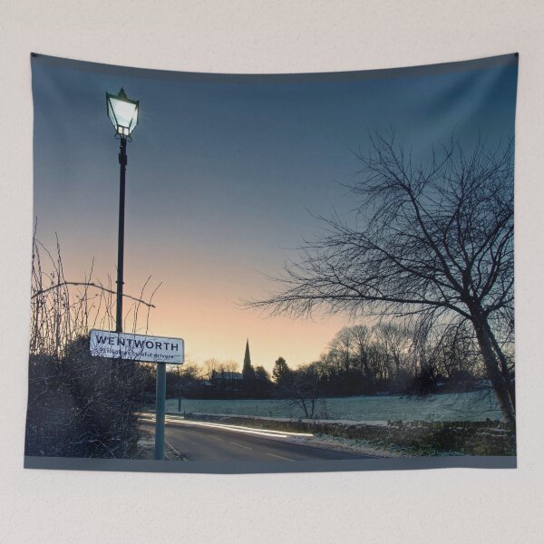 Item preview, Wentworth Rotherham Snowy Dawn designed and sold by Alisonchambers2.