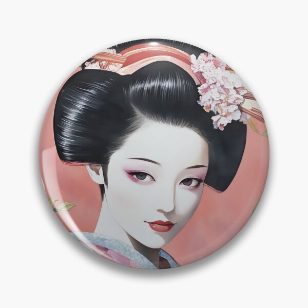 Item preview, Floral Geisha  designed and sold by TinyRed SpiralArt.