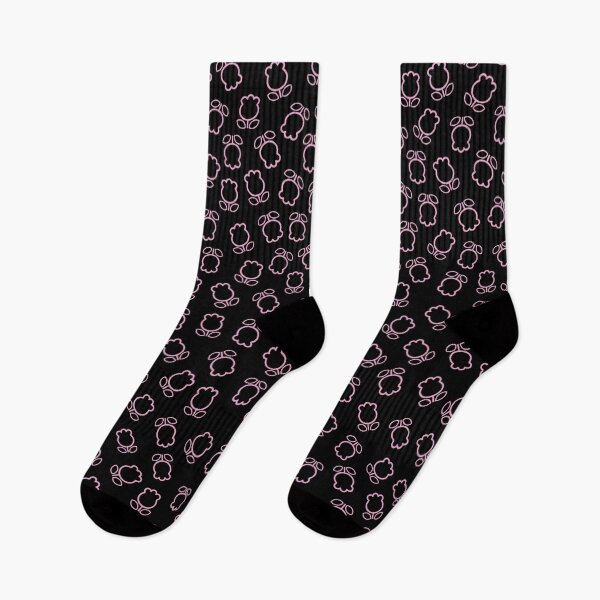 Item preview, Linear Pattern of Pink Tulips Flowers for Colorful Background designed and sold by Quijote-.