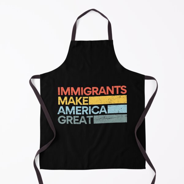 Item preview, Immigrants Make America Great Human Rights Support Retro designed and sold by masterdeer.