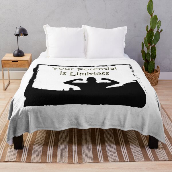 Item preview, Your Potential is Limitless - Motivational Fitness & Success Quote designed and sold by World-Shop25.