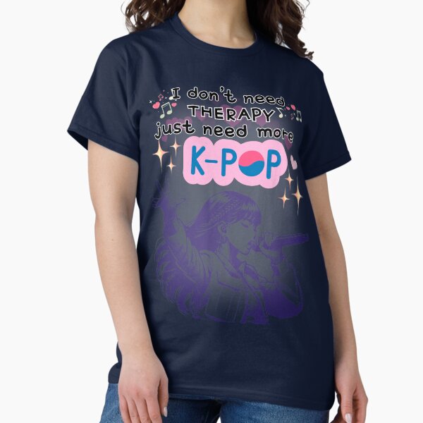 Artikel-Vorschau von K-Pop ist meine Therapie – Stylisches Design für echte Fans, designt und verkauft von mycreastyle.