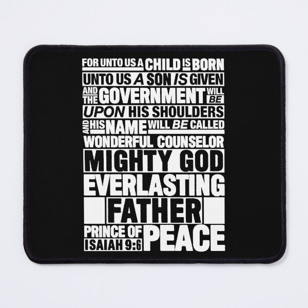 Item preview, Isaiah 9:6 Prince of Peace designed and sold by plushism.