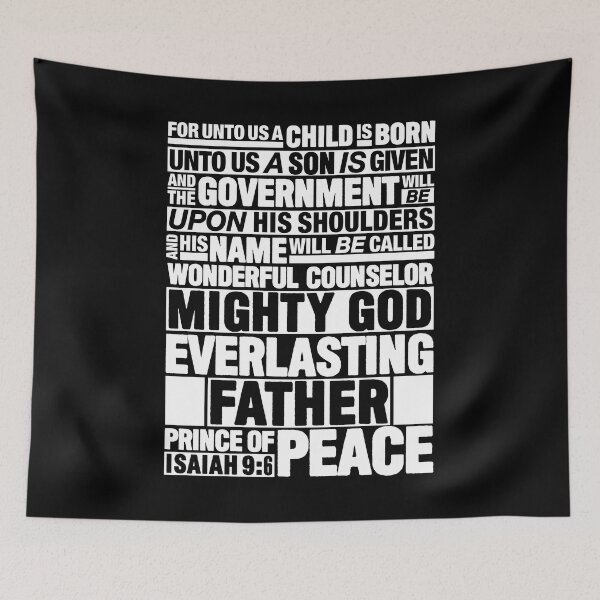 Item preview, Isaiah 9:6 Prince of Peace designed and sold by plushism.