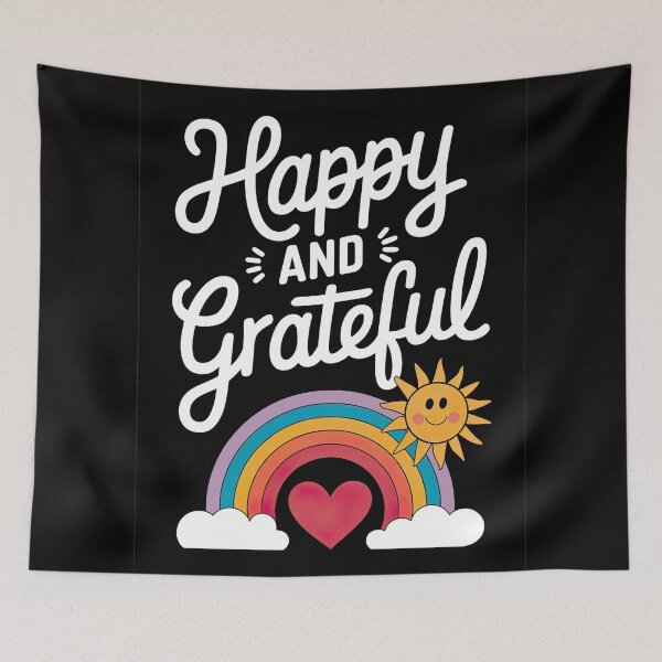 Item preview, Happy and Grateful designed and sold by ururuty.
